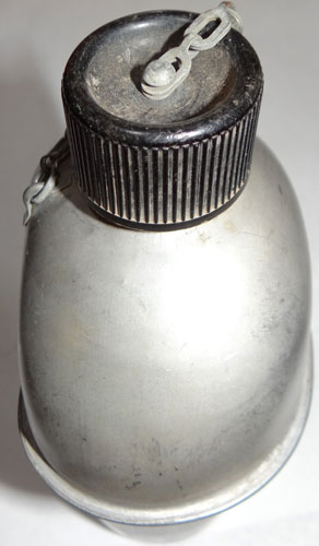 WW II 1945 Dated M-1910/42 Stainless Steel Canteen