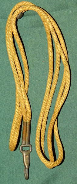 U.S. WW I Pistol & Revolver Lanyard U.S. WW I Pistol & Revolver Lanyard