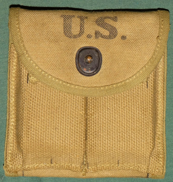 WW II U.S. M-1 Carbine Magazine Pouch WW II U.S. M-1 Carbine Magazine Pouch