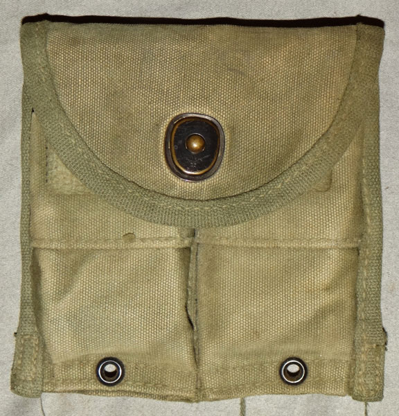 U.S. M-43/44 M-1 Carbine & M-1 Garand Clip Pouch U.S. M-43/44 M-1 Carbine & M-1 Garand Clip Pouch