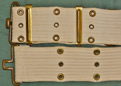 U.S. M-36 White Pattern Dress Pistol & Revolver Belt