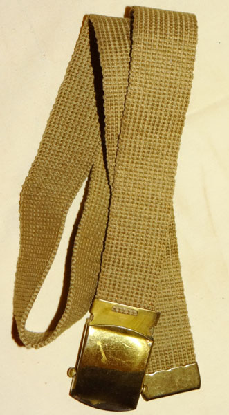 U.S. WW II Web Belt for Trousers U.S. WW II Web Belt for Trousers
