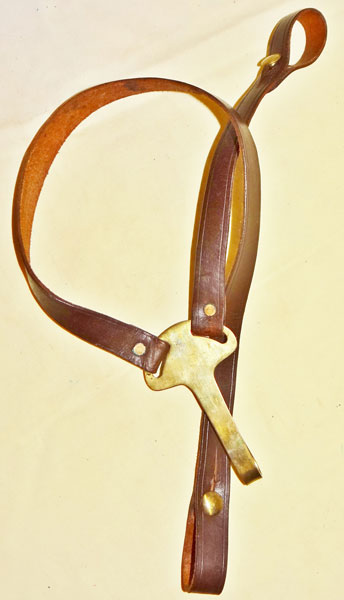 U.S. Leather and Brass Hanger U.S. Leather and Brass Hanger