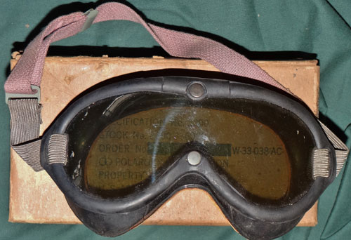 WW II U.S. AAF Type B-8 Flying Goggles