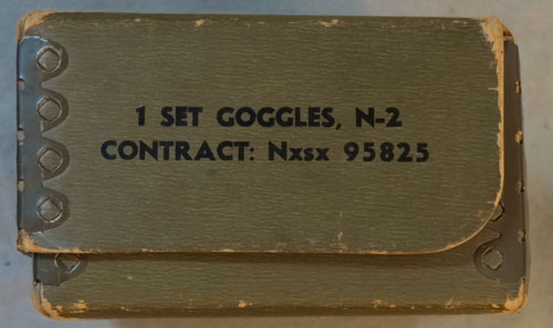 U.S. WW II Box for All Purpose Goggles