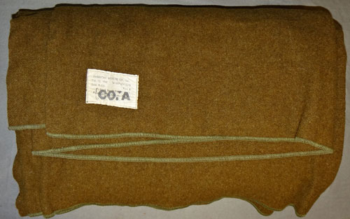 WW II 1940 Dated U.S. Army Wool Blanket