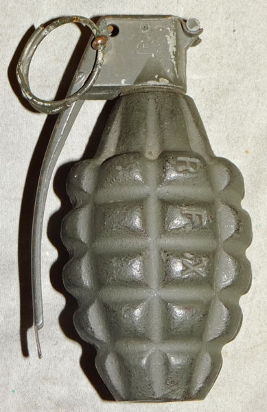 U.S. Military Practice Fragmentation Hand Grenade
