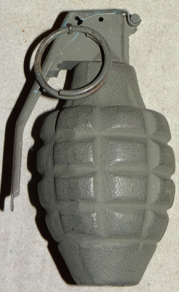 U.S. Military Practice Fragmentation Hand Grenade U.S. Military Practice Fragmentation Hand Grenade