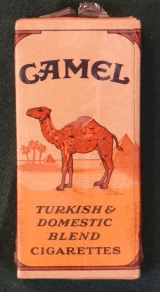 WW II Small Pack of "Camel" Cigarettes