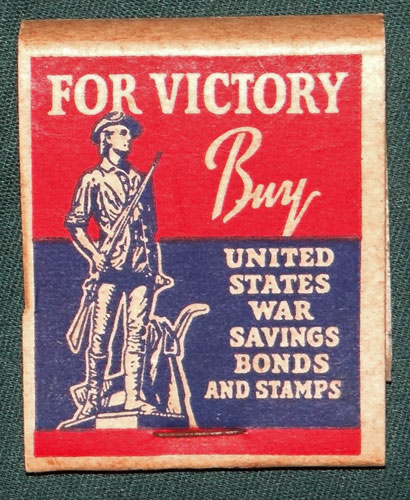 WW II "Victory" Match Book