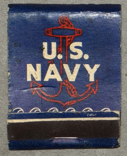 WW II "U.S. Navy" Match Book