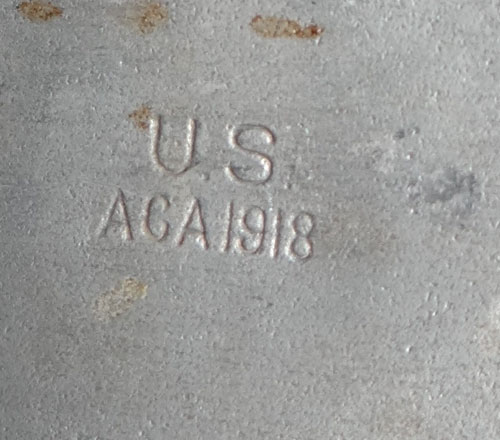 WW I U.S. M-1910 Aluminum Canteen