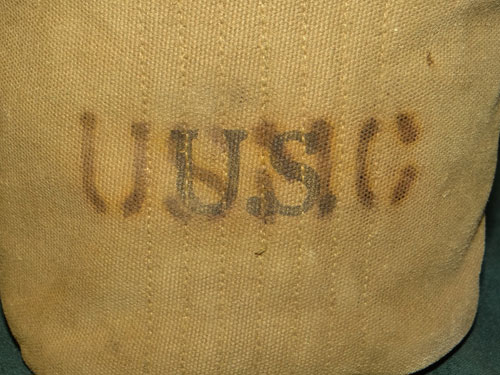 M-1910 WW II U.S.M.C. Marked Canteen Cover