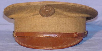 World War I U.S. Army NCO & EM Visor Hat