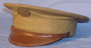 World War I U.S. Army NCO & EM Visor Hat