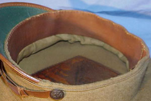 World War I U.S. Army NCO & EM Visor Hat