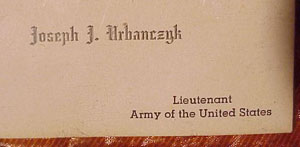 World War II U.S. Army Officer Visor Hat