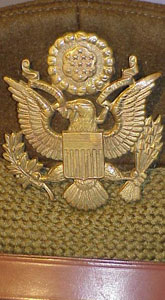 World War II U.S. Army Officer Visor Hat