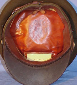 World War II U.S. Army Officer Visor Hat