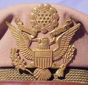 World War II U.S. Army Officer Visor Hat