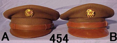 World War II U.S. Army NCO & EM Visor Hats