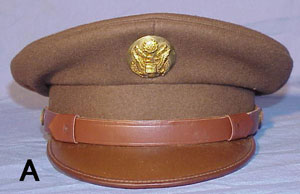 World War II U.S. Army NCO & EM Visor Hats