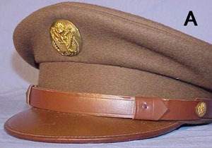 World War II U.S. Army NCO & EM Visor Hats