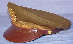 U.S. Army Officers Visor Hat