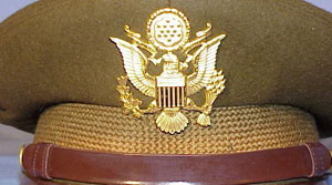 U.S. Army Officers Visor Hat