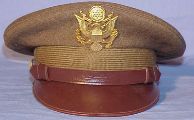 U.S. Army Officers Visor Hat
