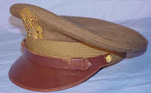 U.S. Army Officers Visor Hat