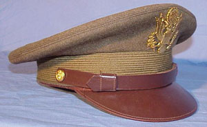 U.S. Army Officers Visor Hat