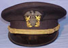 World War II U.S. Navy Officers Visor Hat