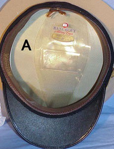 U.S. Navy Officers Visor Hats "Vietnam" Period