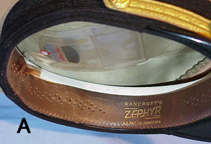 U.S. Navy Officers Visor Hats "Vietnam" Period