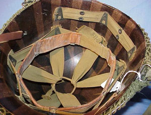U.S. World War II M-1 Steel Helmet with Net