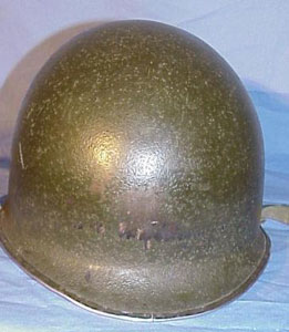 U.S. World War II M-1 Steel Helmet with Net