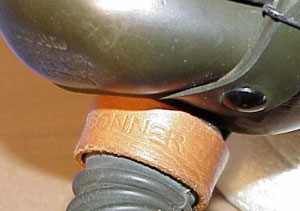 World War II U.S. Army Air Force Type A-11 Fight Helmet with Type A-14 Oxygen Mask and Goggles
