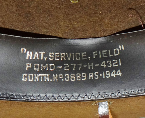 U.S. Army WW II Officers Service Cap