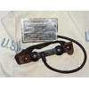 WW II Navy White Flyers Scarf & Type T- 30- S Throat Microphones