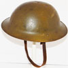 WW I British Helmet, Used by U.S. Troops