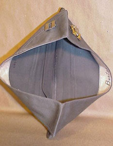 U.S. Navy WW II "Grey" Officers Garrison Cap