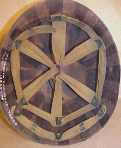 U.S. Army Vietnam Period "MP" M-1 Steel Helmet