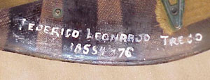U.S. Army Vietnam Period "MP" M-1 Steel Helmet
