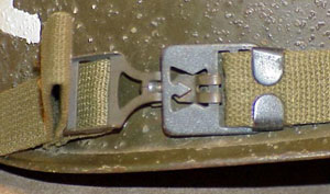 U.S. Army Vietnam Period "MP" M-1 Steel Helmet
