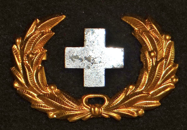 1901/1902 U.S. Army NCO Medical Department Hat Insignia
