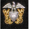 U.S. Navy Officer Garrison Cap Insignia
