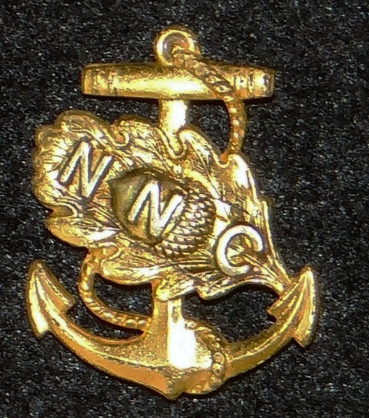 WW II U.S. Navy "Nurse Corps" Garrison Cap Insignia