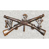 WW I U.S. Army New York National Guard Infantry Officer Collar Insignia