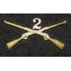 1895/1905 U.S. Army Officer Infantry Collar Insignia